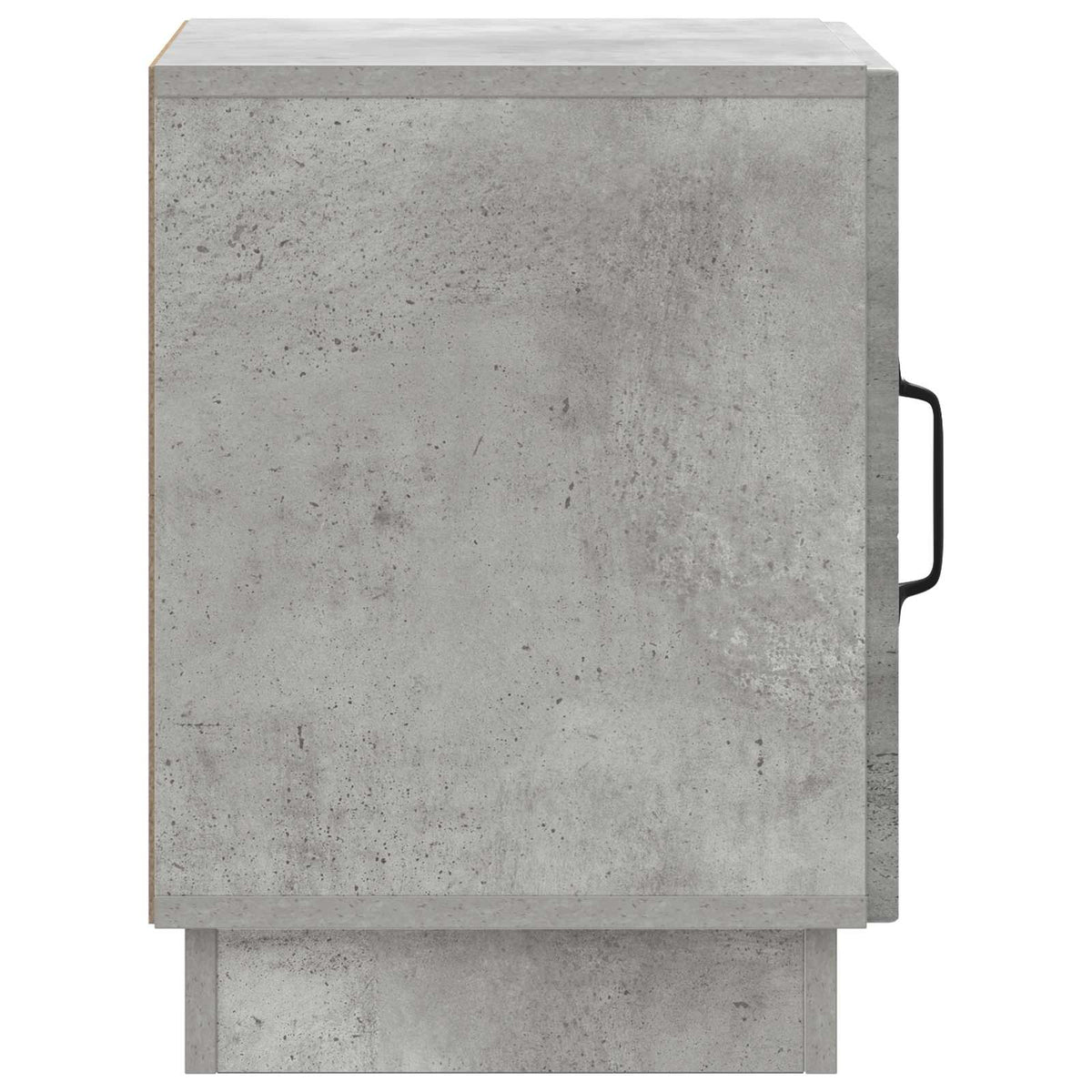 Sengebord 2 stk. Beton Grå 43 x 34,5 x 47 cm Konstrueret træ