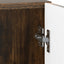 Sengebord Røget eg 43 x 34,5 x 47 cm Konstrueret træ