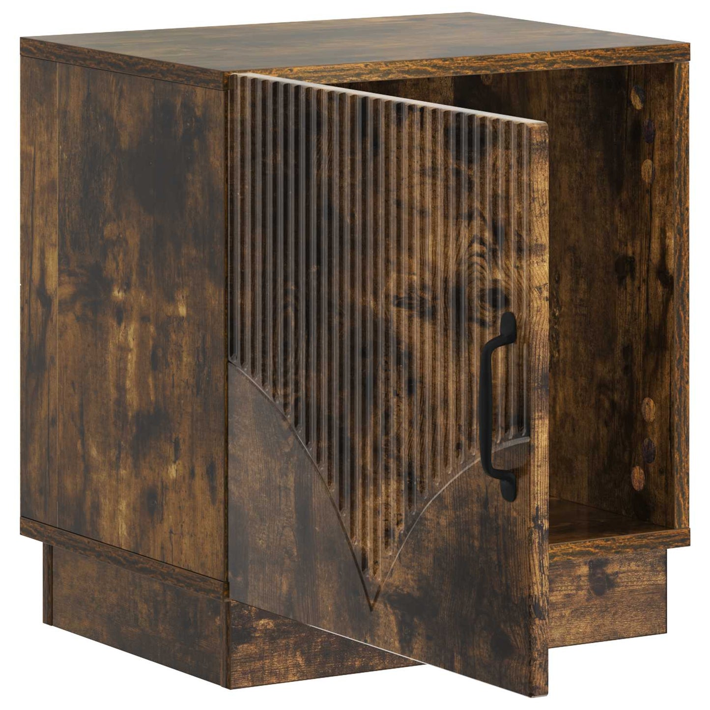Sengebord Røget eg 43 x 34,5 x 47 cm Konstrueret træ
