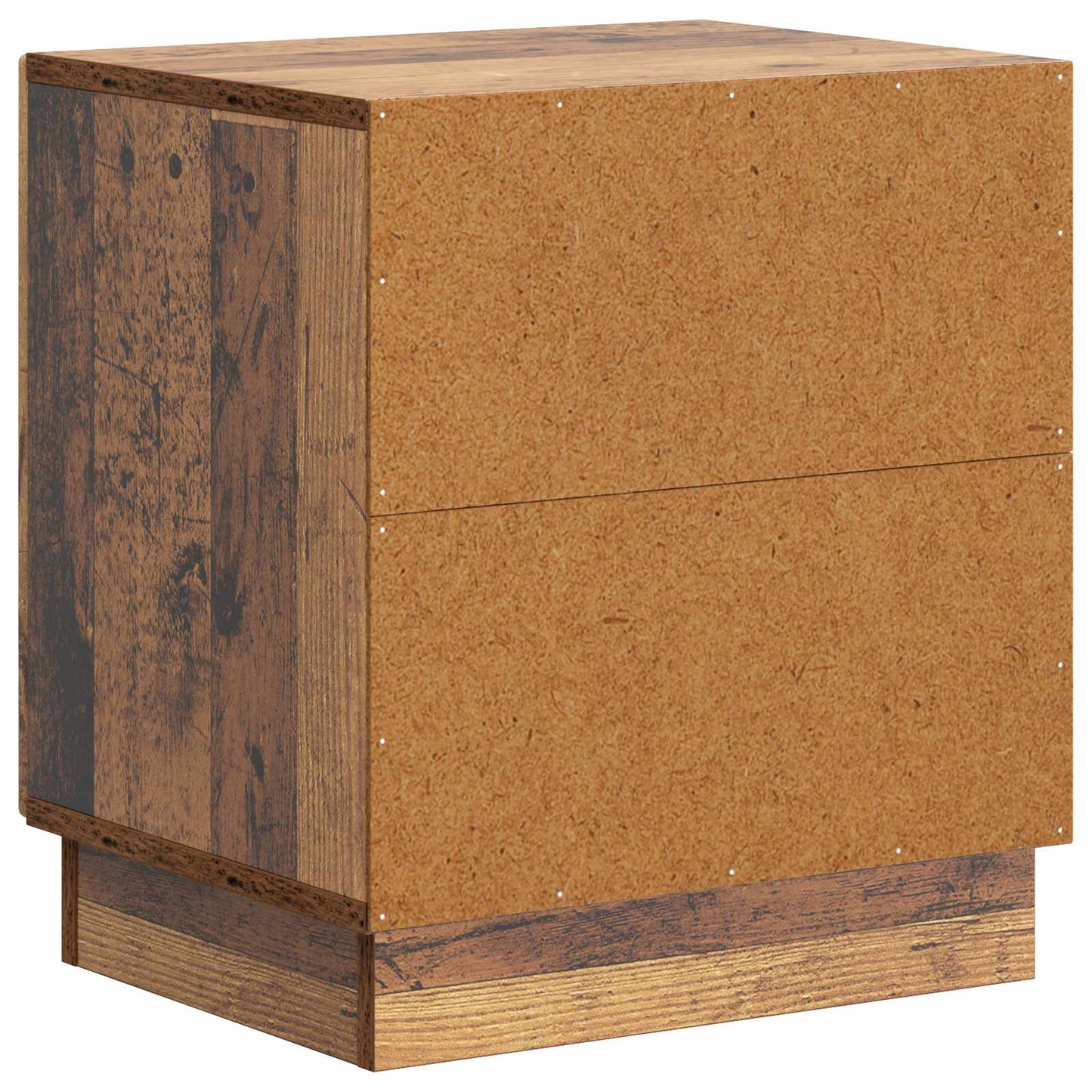 Sengebord 2 stk. Gammelt træ 43 x 34,5 x 47 cm Konstrueret træ