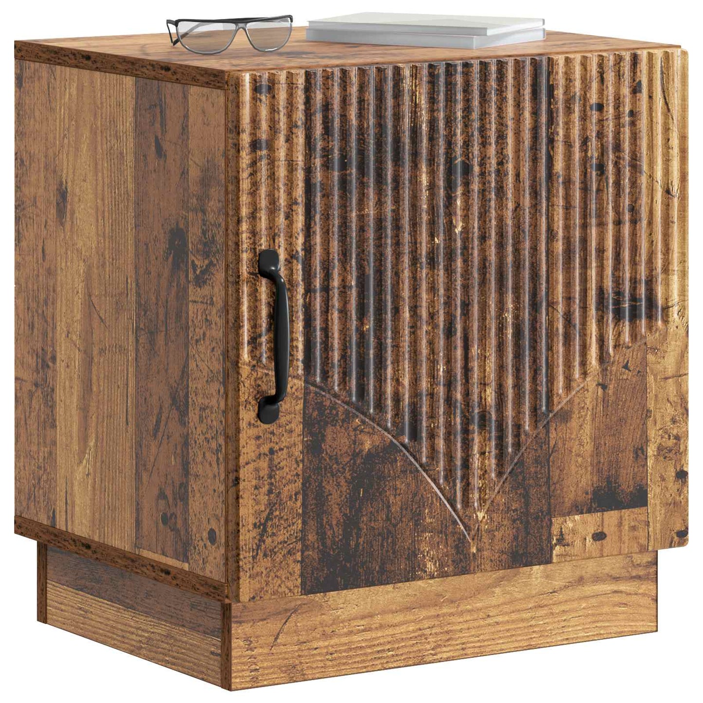 Sengebord 2 stk. Gammelt træ 43 x 34,5 x 47 cm Konstrueret træ