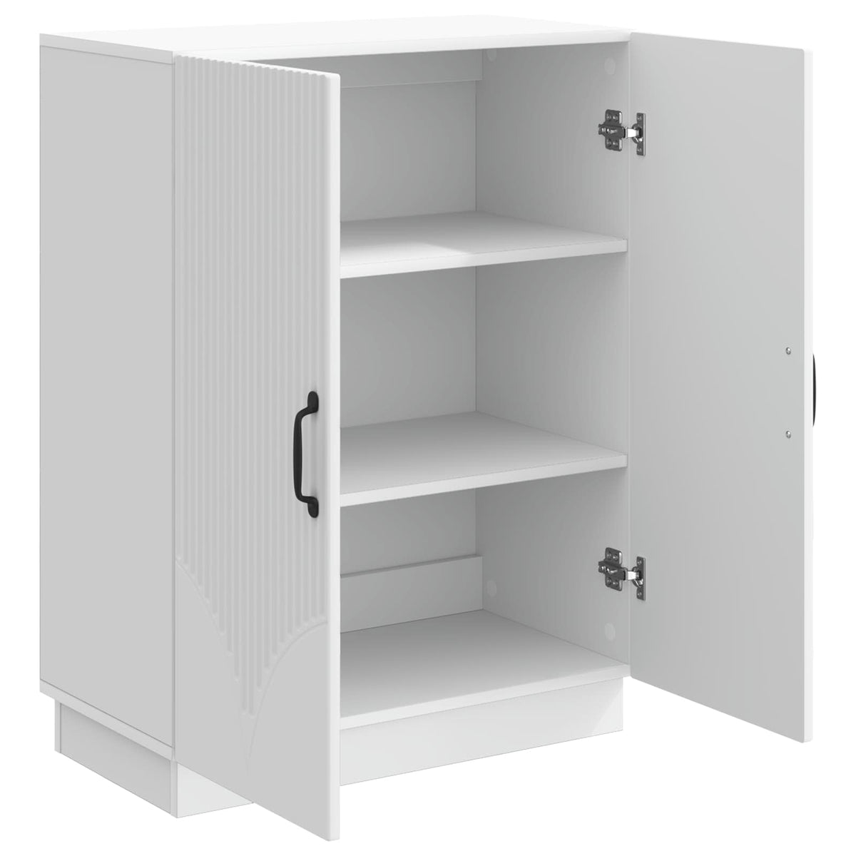 Sideboard Hvid 66 x 34,5 x 87 cm Konstrueret træ