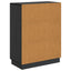 Sideboard Sort 66 x 34,5 x 87 cm Konstrueret træ
