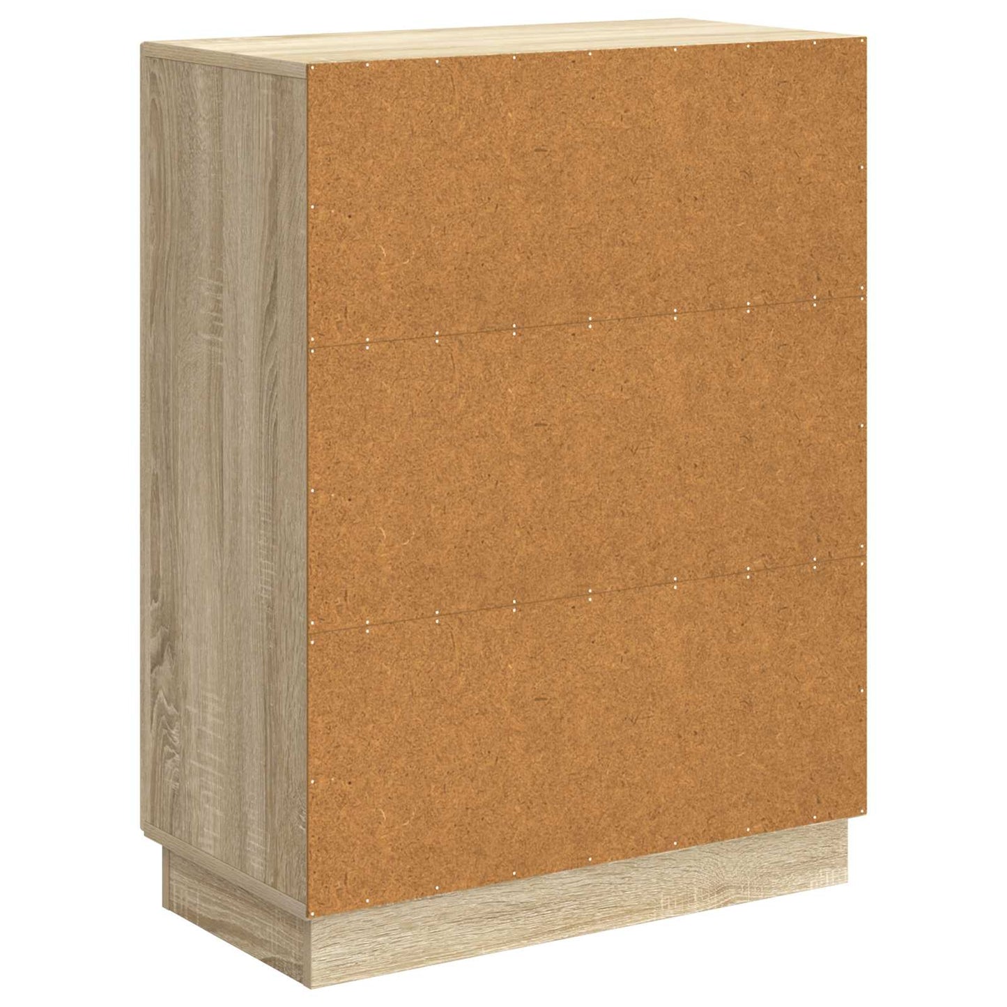 Sideboard Sonoma-eg 66 x 34,5 x 87 cm Konstrueret træ