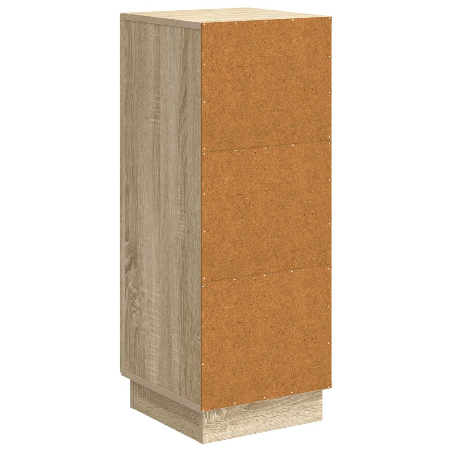Sideboard Sonoma-eg 33 x 34,5 x 87 cm Konstrueret træ