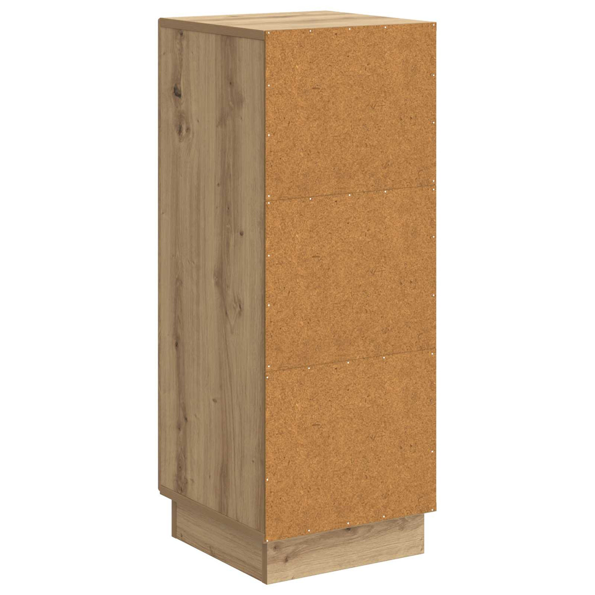 Sideboard Artisan-eg 33 x 34,5 x 87 cm Konstrueret træ