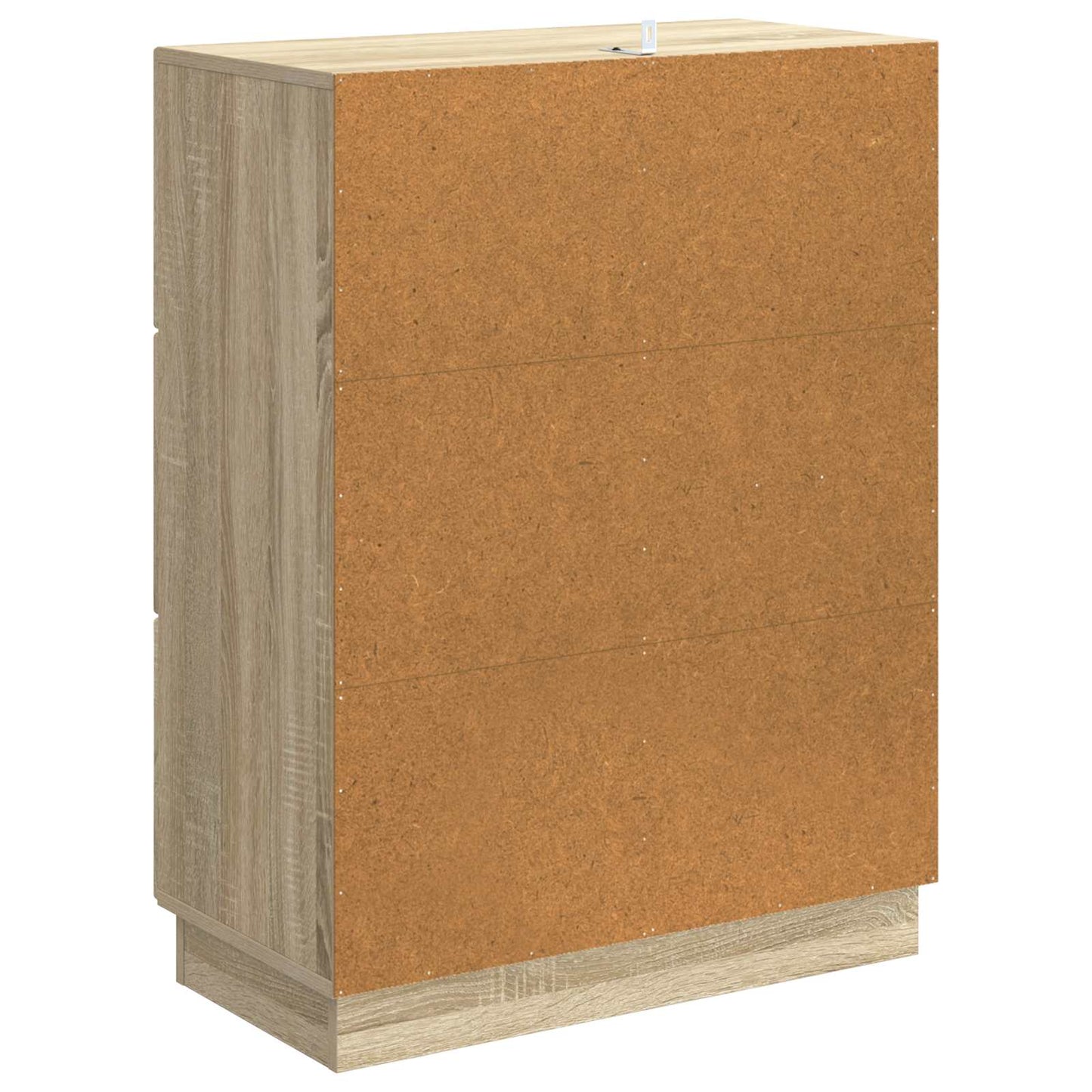 Sideboard Sonoma-eg 66 x 34,5 x 87 cm Konstrueret træ