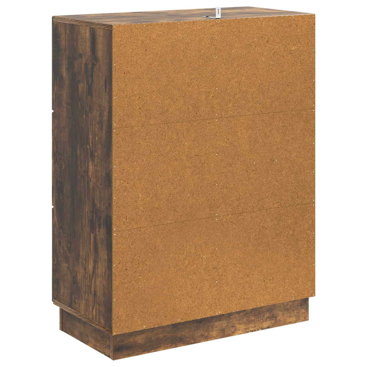 Sideboard med skuffe Røget eg 66 x 34,5 x 87 cm Konstrueret træ