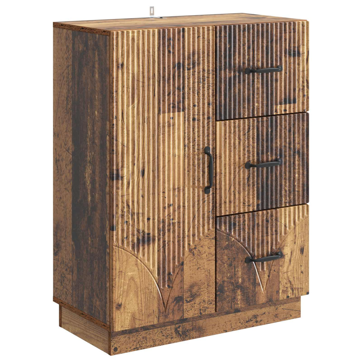 Sideboard Gammelt træ 66 x 34,5 x 87 cm Konstrueret træ