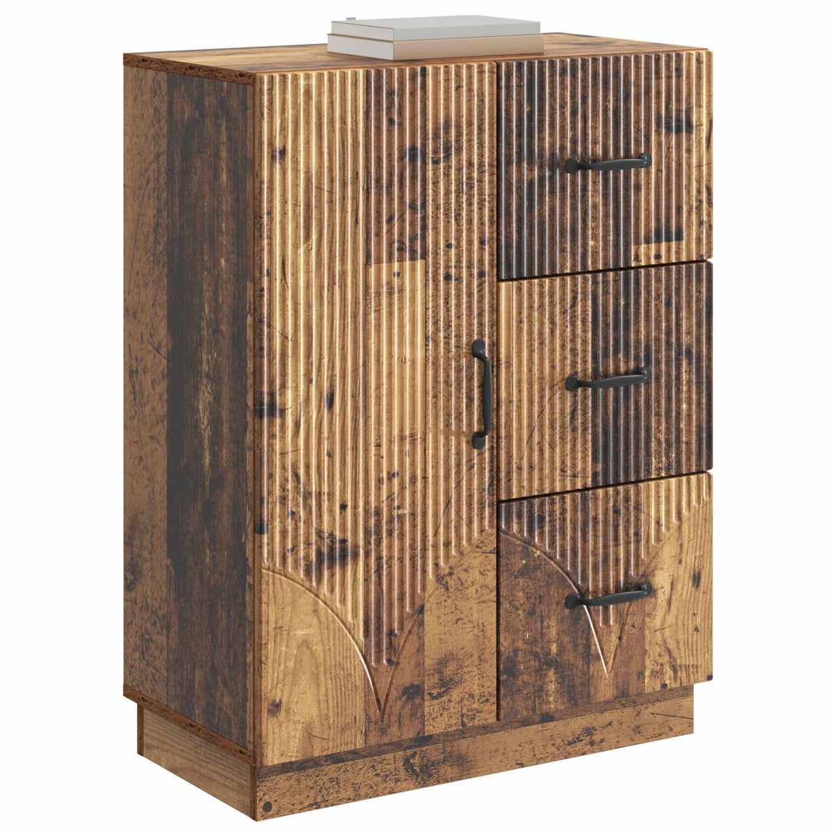 Sideboard Gammelt træ 66 x 34,5 x 87 cm Konstrueret træ