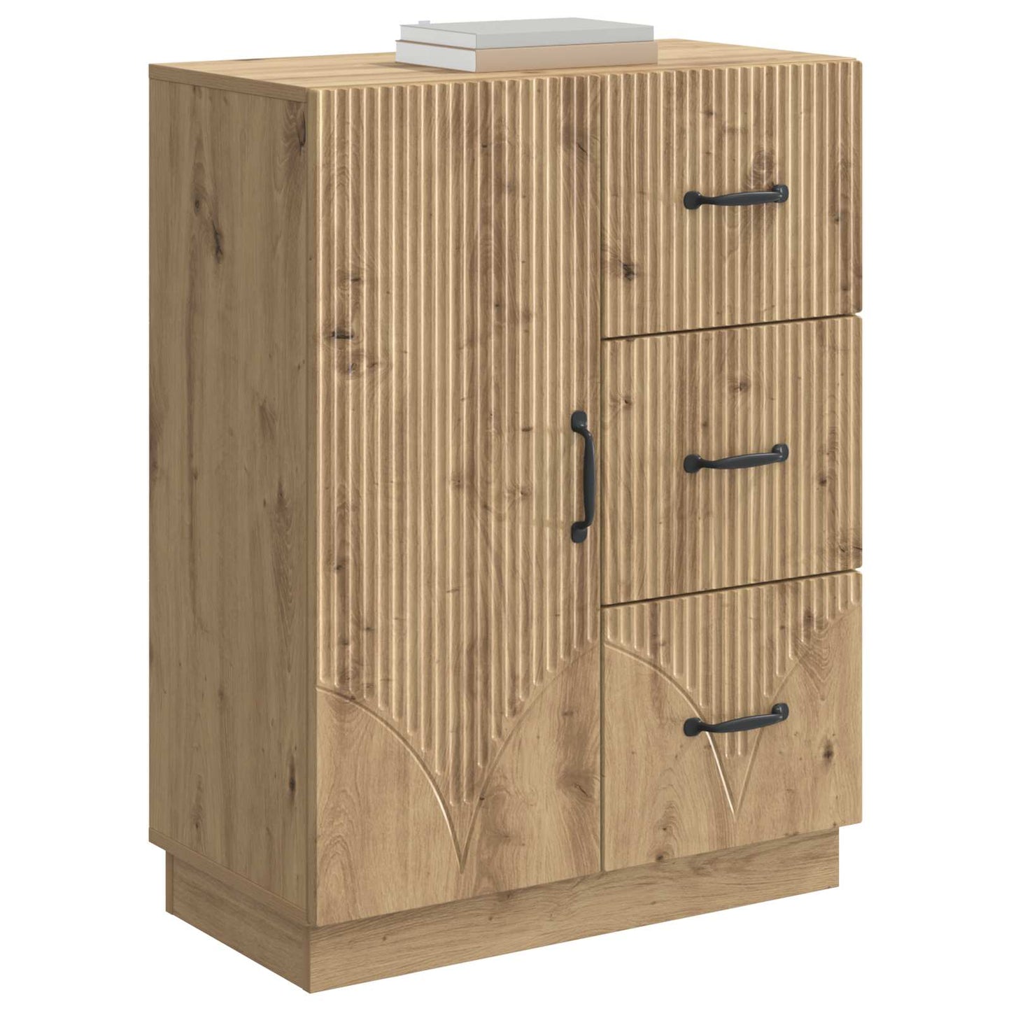 Sideboard Artisan-eg 66 x 34,5 x 87 cm Konstrueret træ