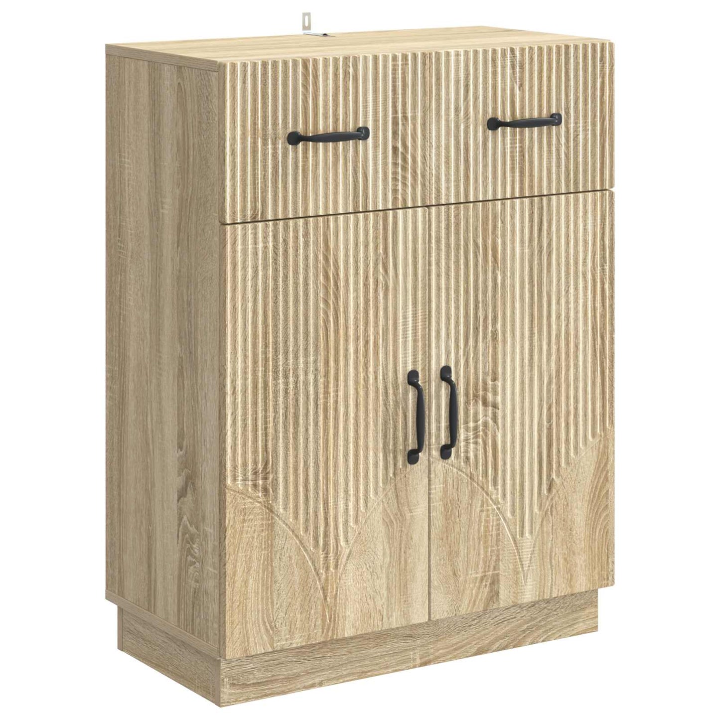Sideboard Sonoma-eg 66 x 34,5 x 87 cm Konstrueret træ