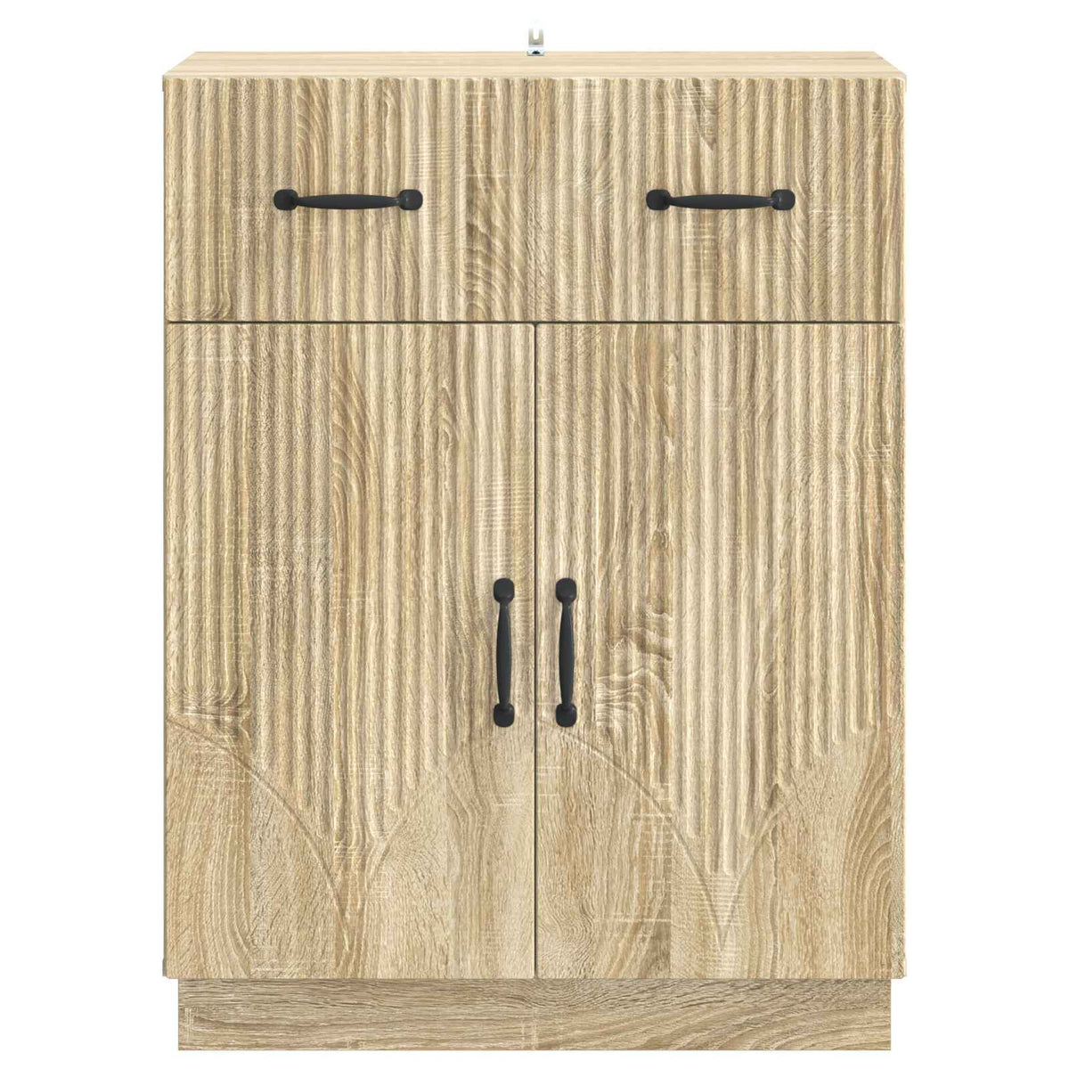 Sideboard Sonoma-eg 66 x 34,5 x 87 cm Konstrueret træ