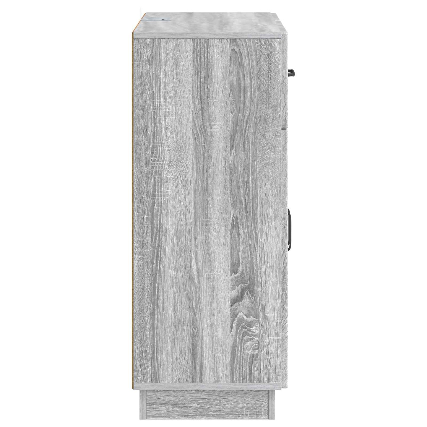 Sideboard Grå sonoma-eg 66 x 34,5 x 87 cm Konstrueret træ