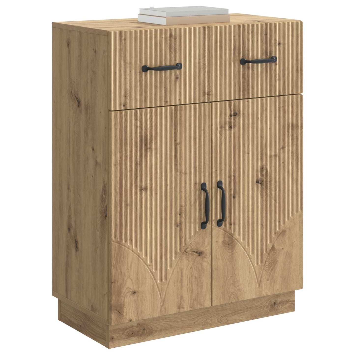 Sideboard Artisan-eg 66 x 34,5 x 87 cm Konstrueret træ