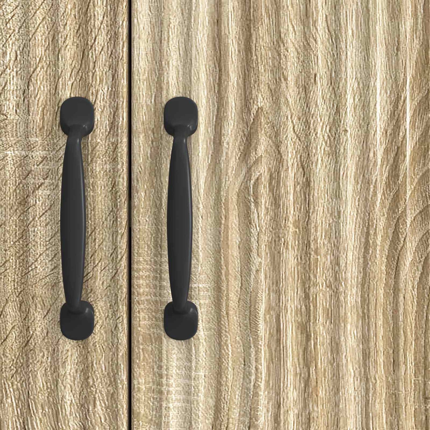 Sideboard Sonoma-eg 89 x 34,5 x 77 cm Konstrueret træ