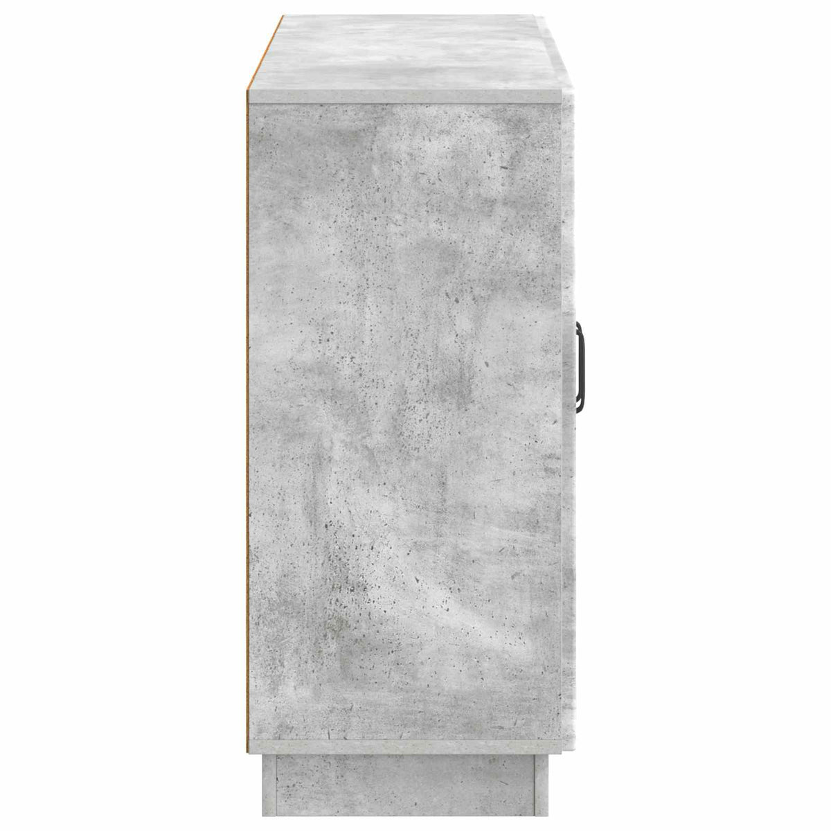 Sideboard Betongrå 89 x 34,5 x 77 cm Konstrueret træ