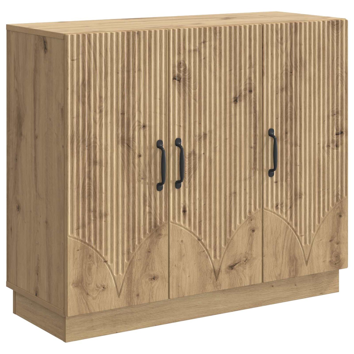 Sideboard Artisan-eg 89 x 34,5 x 77 cm Konstrueret træ