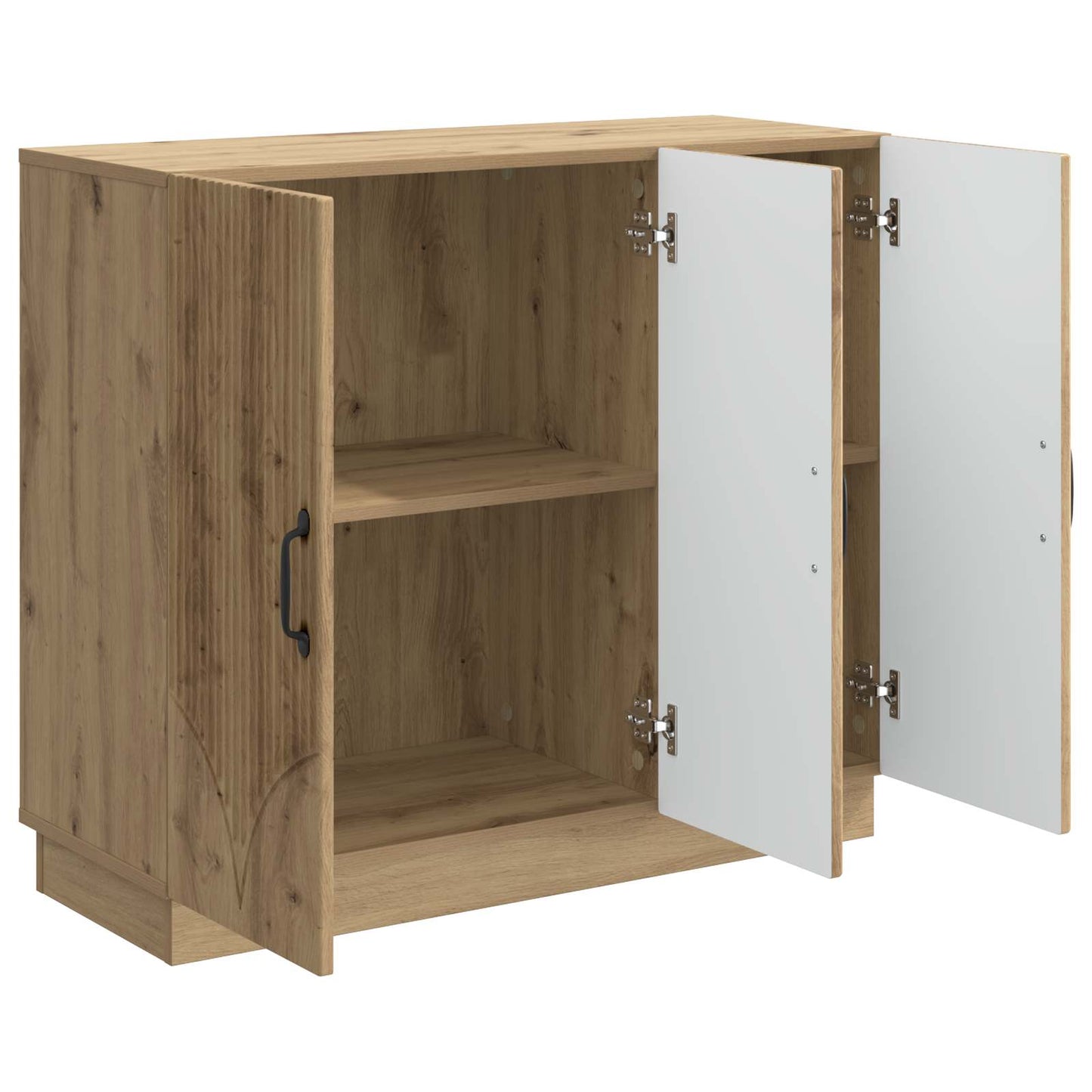 Sideboard Artisan-eg 89 x 34,5 x 77 cm Konstrueret træ
