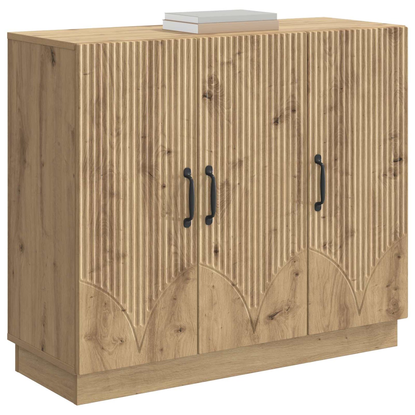Sideboard Artisan-eg 89 x 34,5 x 77 cm Konstrueret træ