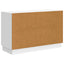 Sideboard Hvid 89 x 34,5 x 57 cm Konstrueret træ
