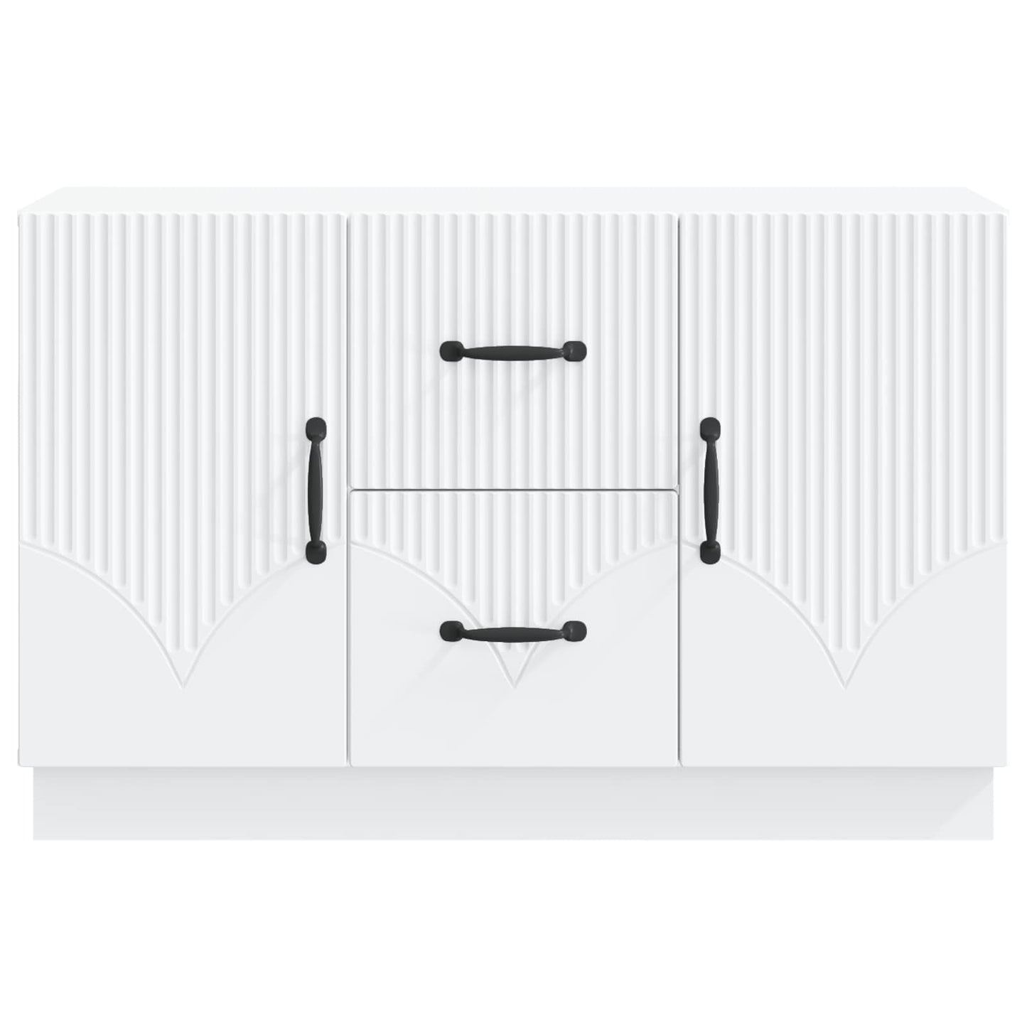 Sideboard Hvid 89 x 34,5 x 57 cm Konstrueret træ