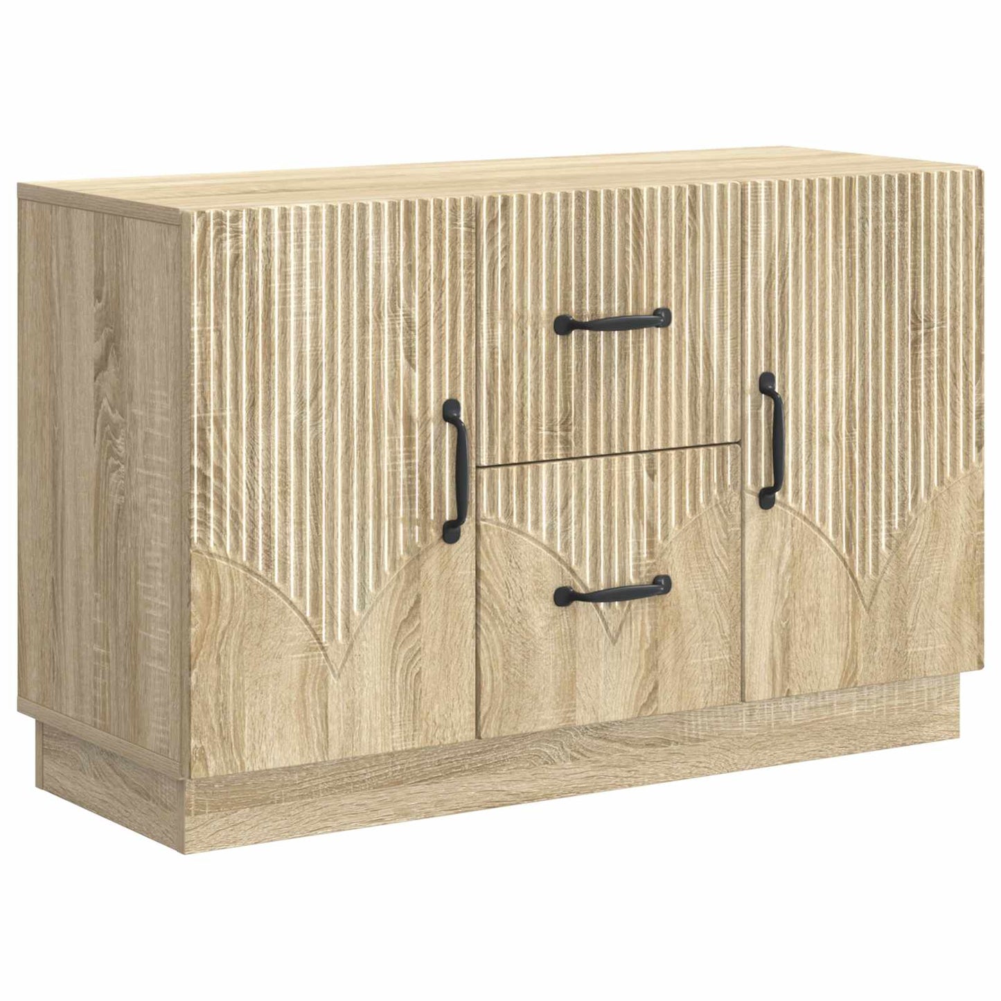 Sideboard Sonoma-eg 89 x 34,5 x 57 cm Konstrueret træ