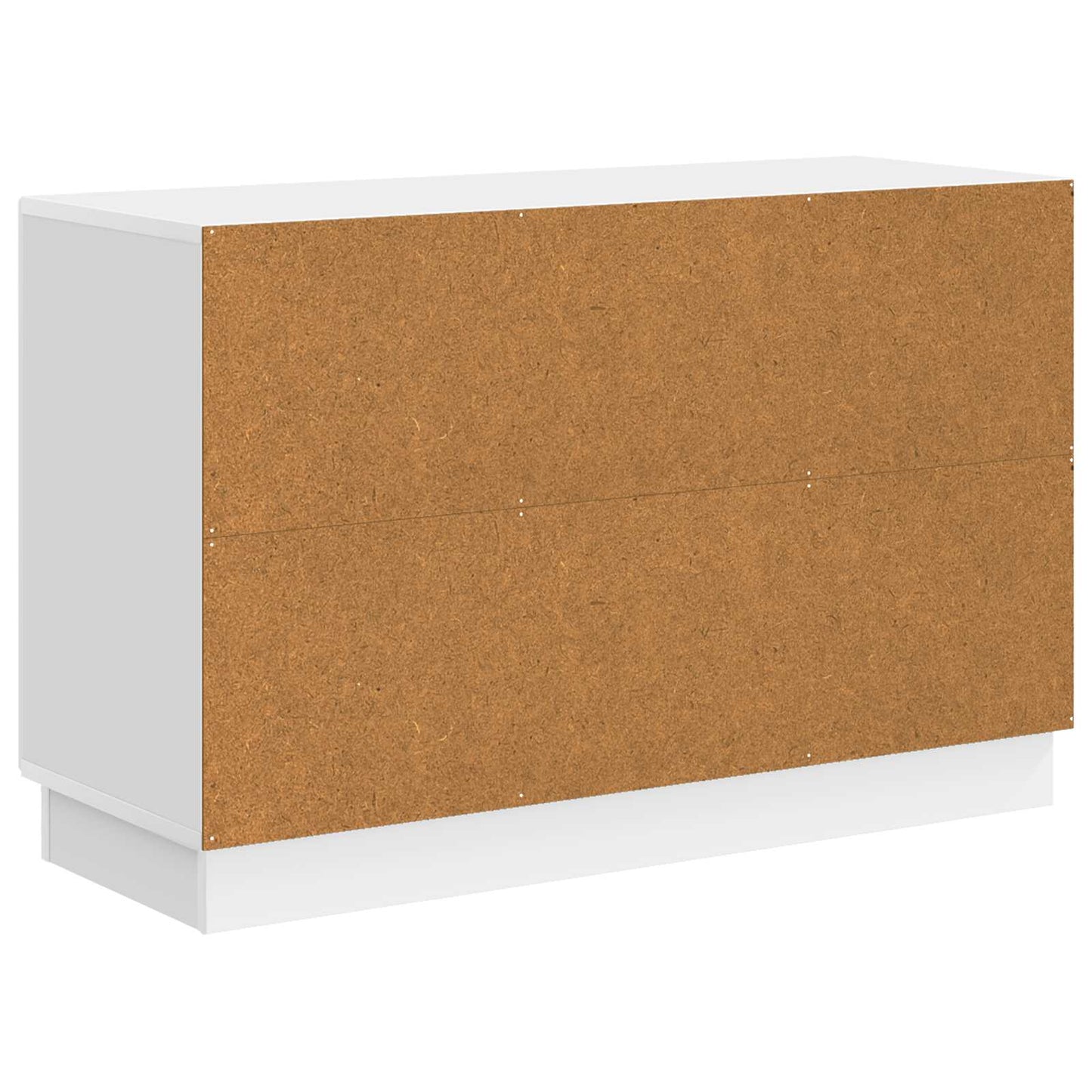 Sideboard Hvid højglans 89 x 34,5 x 57 cm Konstrueret træ
