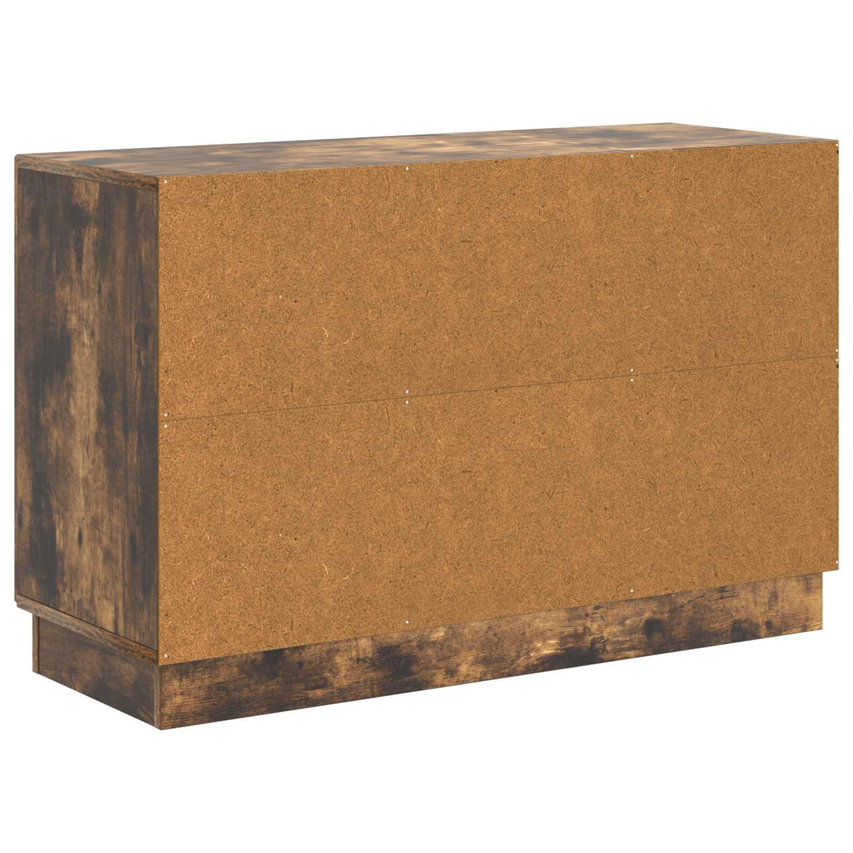 Sideboard med skuffe Røget eg 89 x 34,5 x 57 cm Konstrueret træ