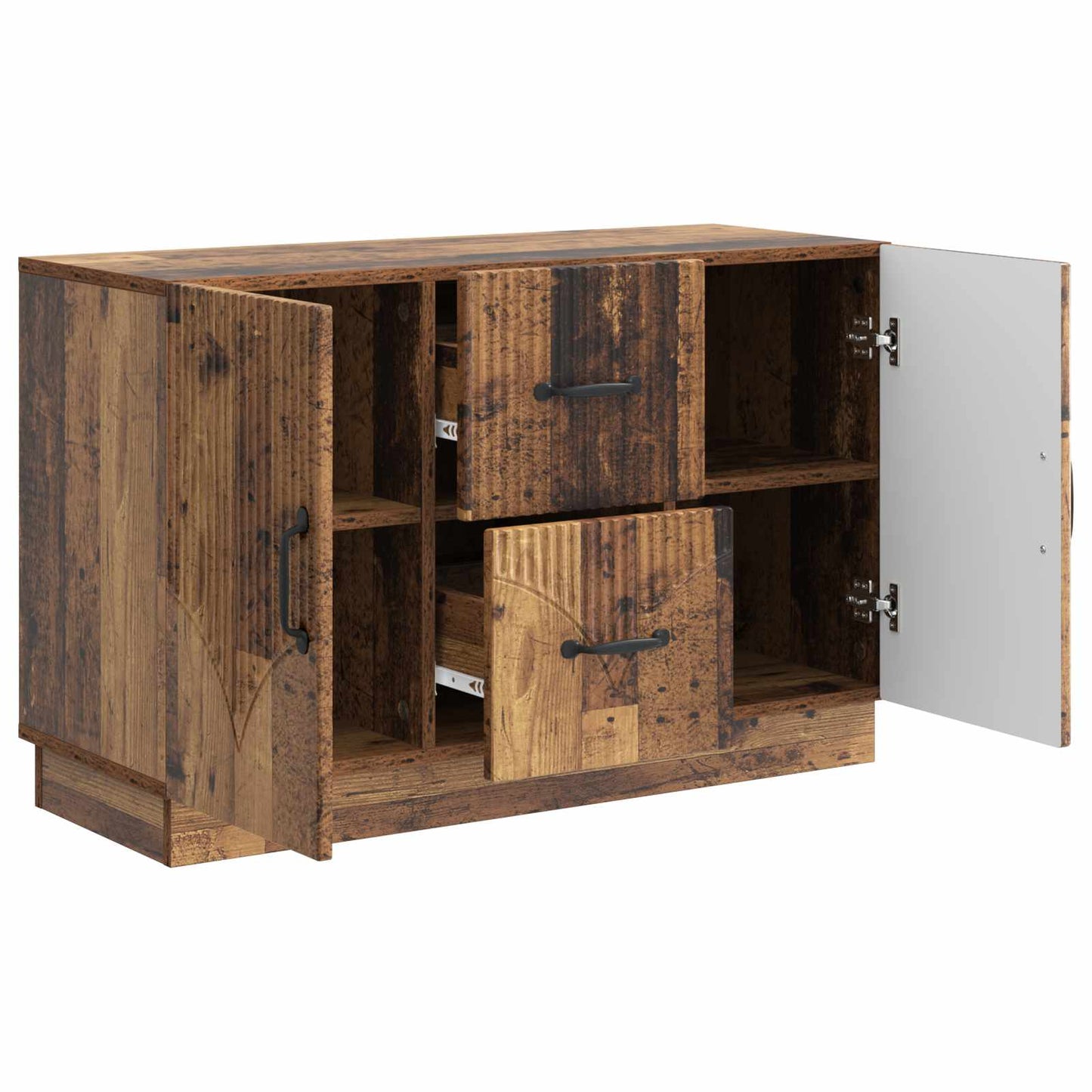 Sideboard Gammelt træ 89 x 34,5 x 57 cm Konstrueret træ