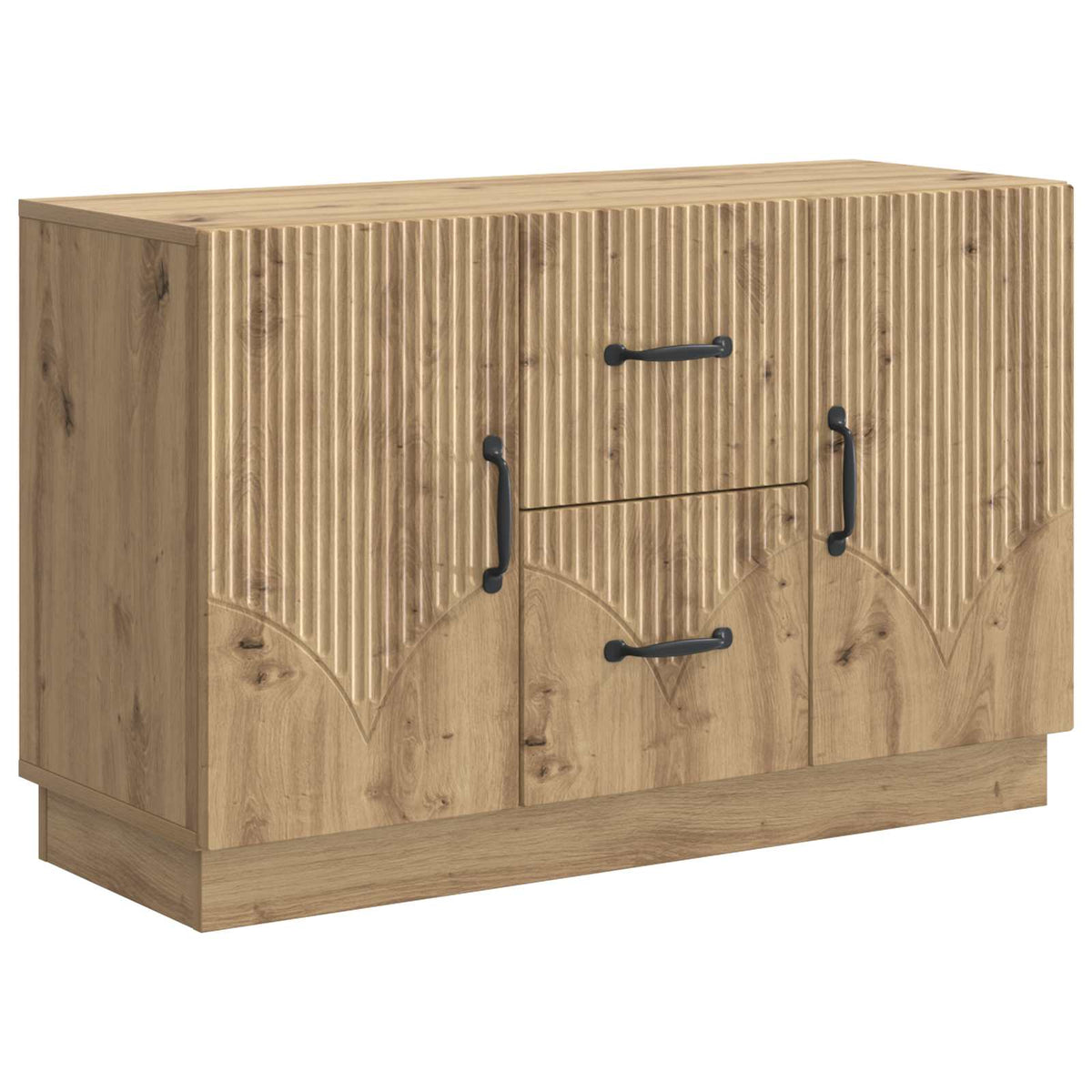 Sideboard Artisan-eg 89 x 34,5 x 57 cm Konstrueret træ