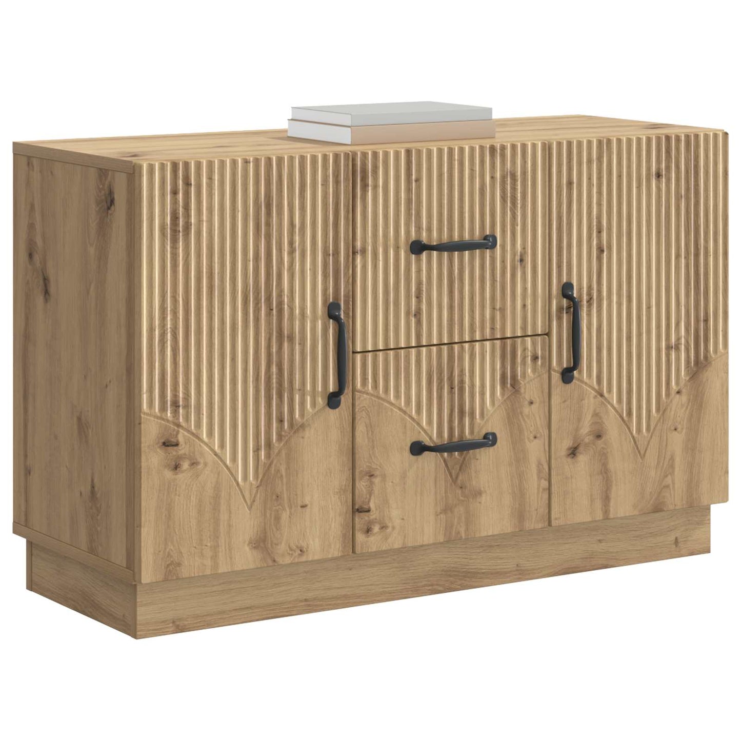 Sideboard Artisan-eg 89 x 34,5 x 57 cm Konstrueret træ