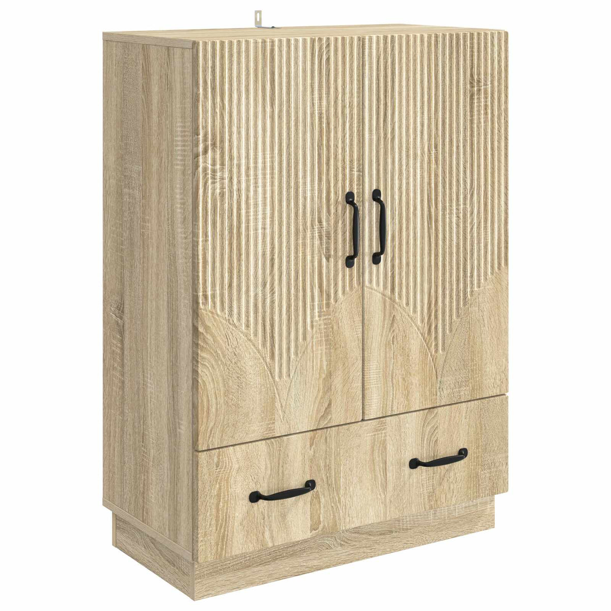 Sideboard Sonoma-eg 66 x 34,5 x 92 cm Konstrueret træ
