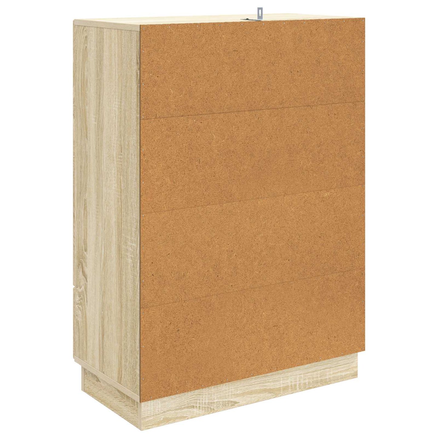 Sideboard Sonoma-eg 66 x 34,5 x 92 cm Konstrueret træ