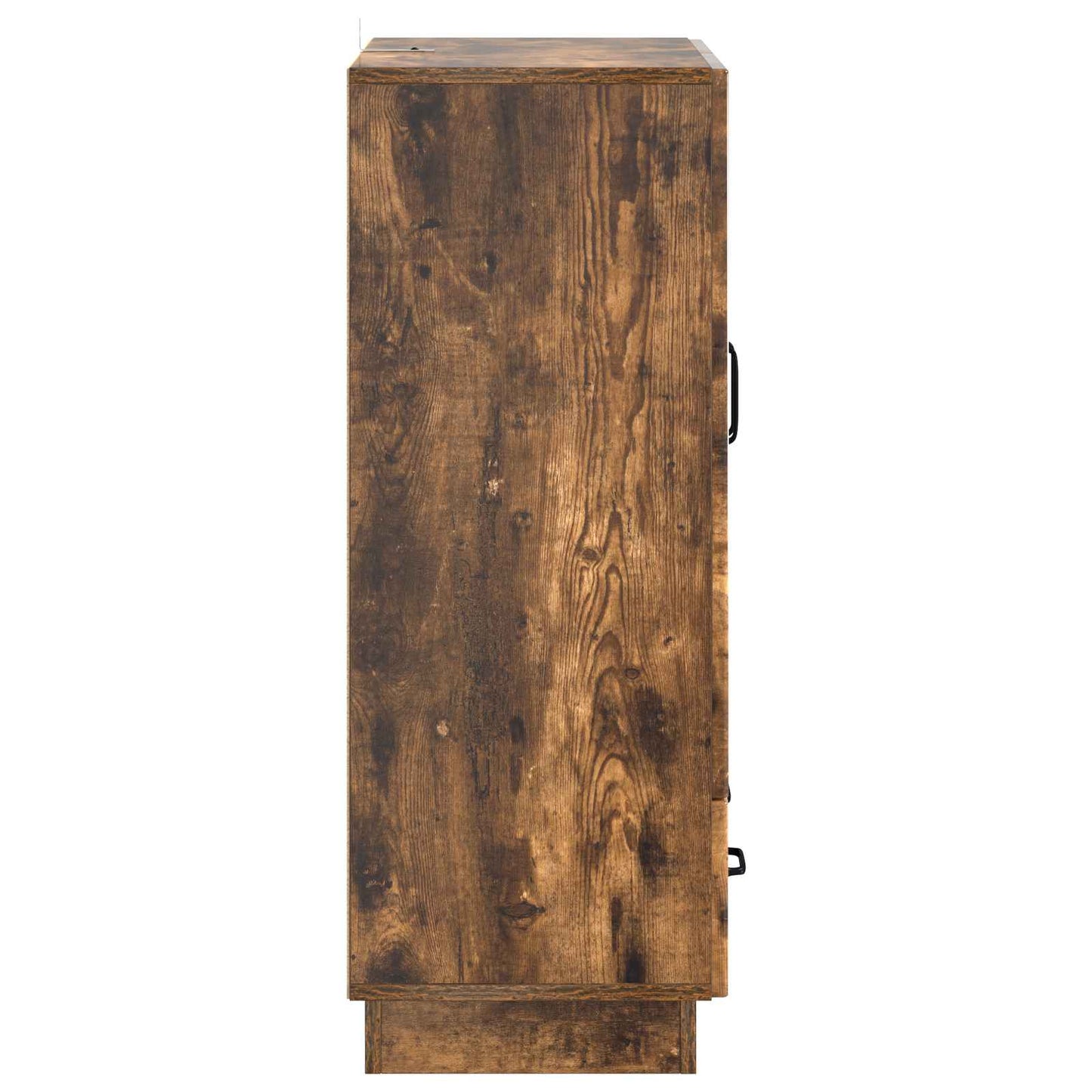 Sideboard med skuffe Røget eg 66 x 34,5 x 92 cm Konstrueret træ
