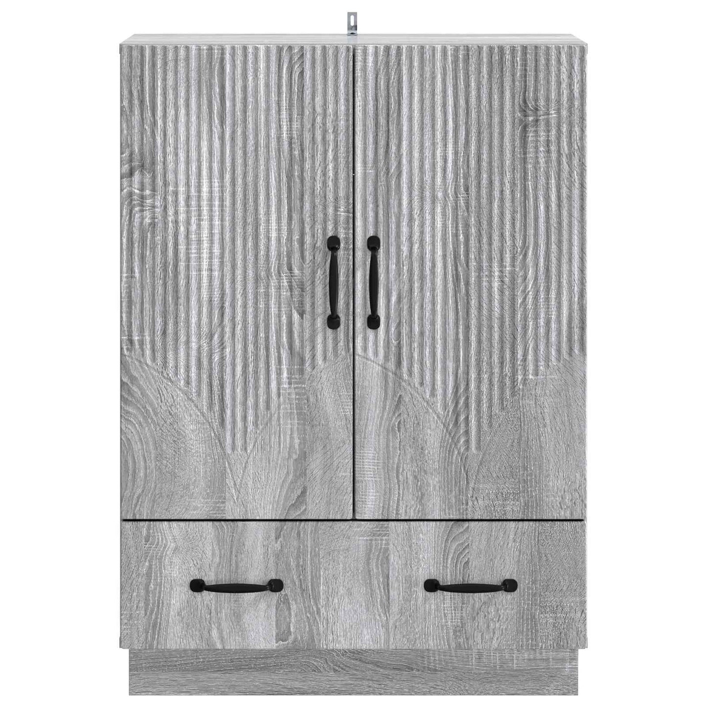 Sideboard Grå sonoma-eg 66 x 34,5 x 92 cm Konstrueret træ