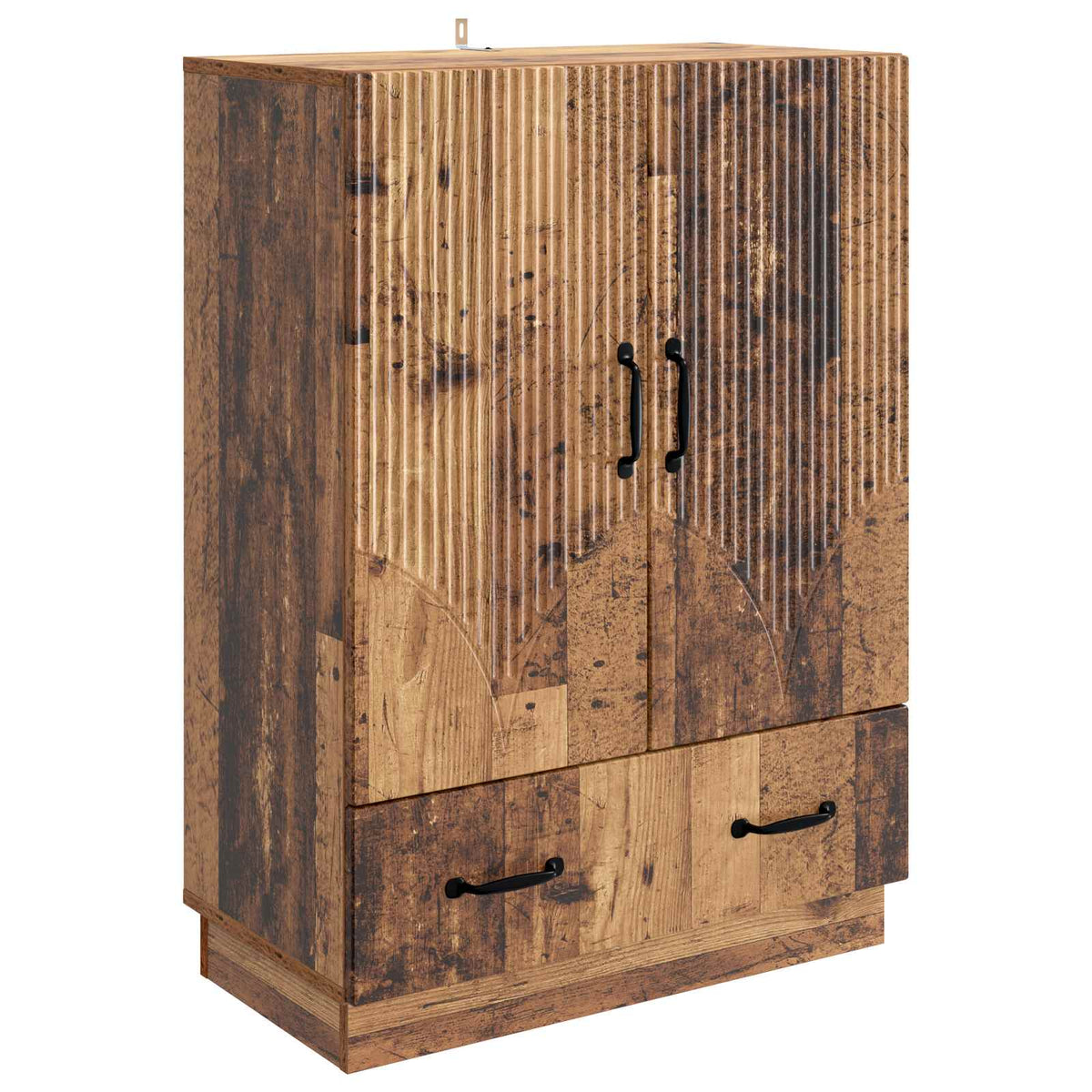 Sideboard Gammelt træ 66 x 34,5 x 92 cm Konstrueret træ