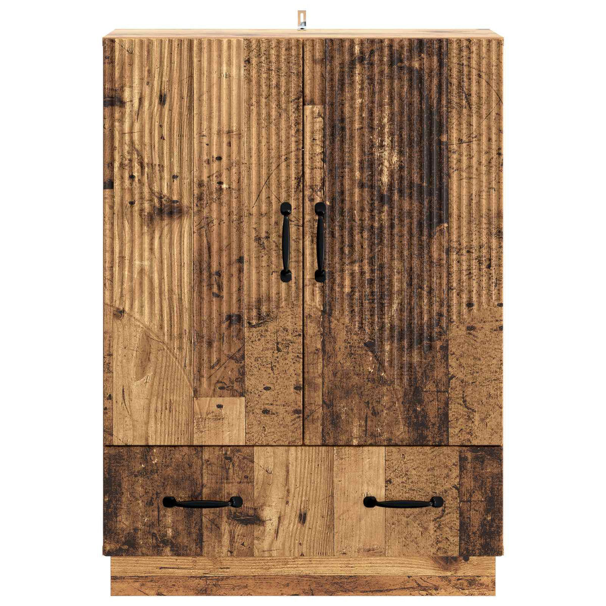 Sideboard Gammelt træ 66 x 34,5 x 92 cm Konstrueret træ
