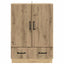 Sideboard Artisan-eg 66 x 34,5 x 92 cm Konstrueret træ