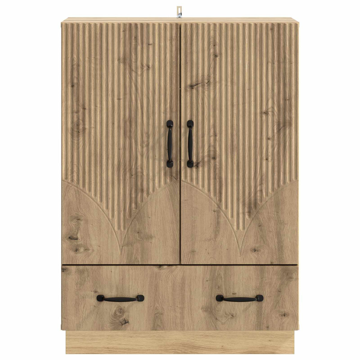 Sideboard Artisan-eg 66 x 34,5 x 92 cm Konstrueret træ