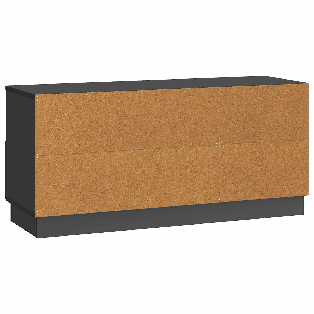 TV-skab med skuffe Sort 102 x 34,5 x 47 cm Konstrueret træ