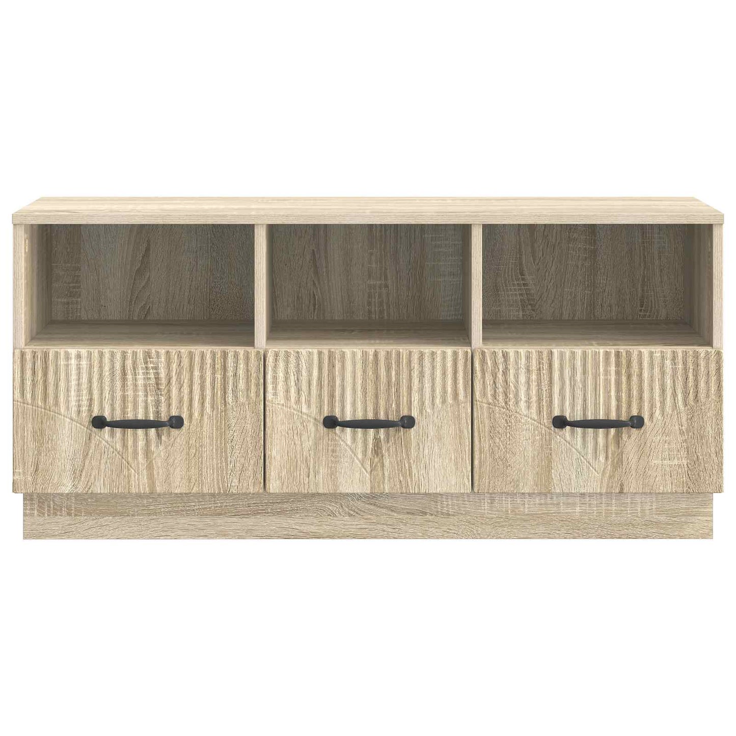 TV-skab med skuffe Sonoma-eg 102 x 34,5 x 47 cm Konstrueret træ