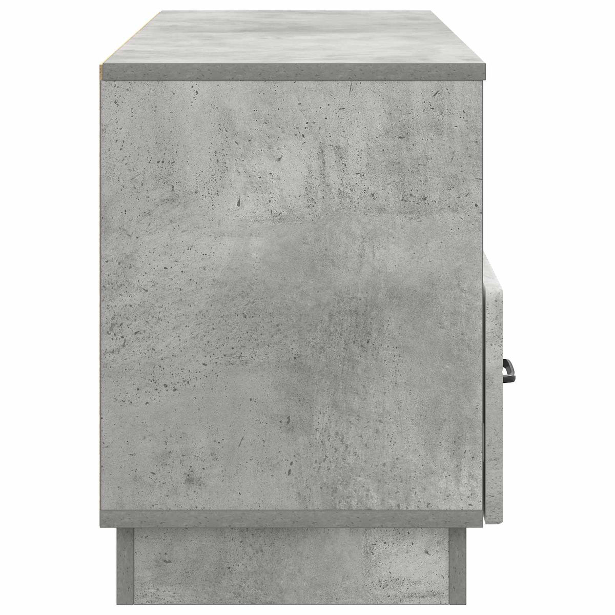 TV-skab med skuffe Betongrå 102 x 34,5 x 47 cm Konstrueret træ