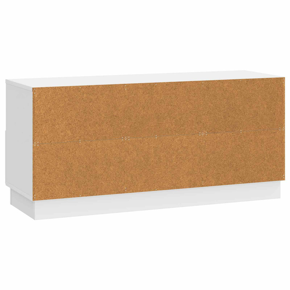 TV-skab Hvid højglans 102 x 34,5 x 47 cm Konstrueret træ