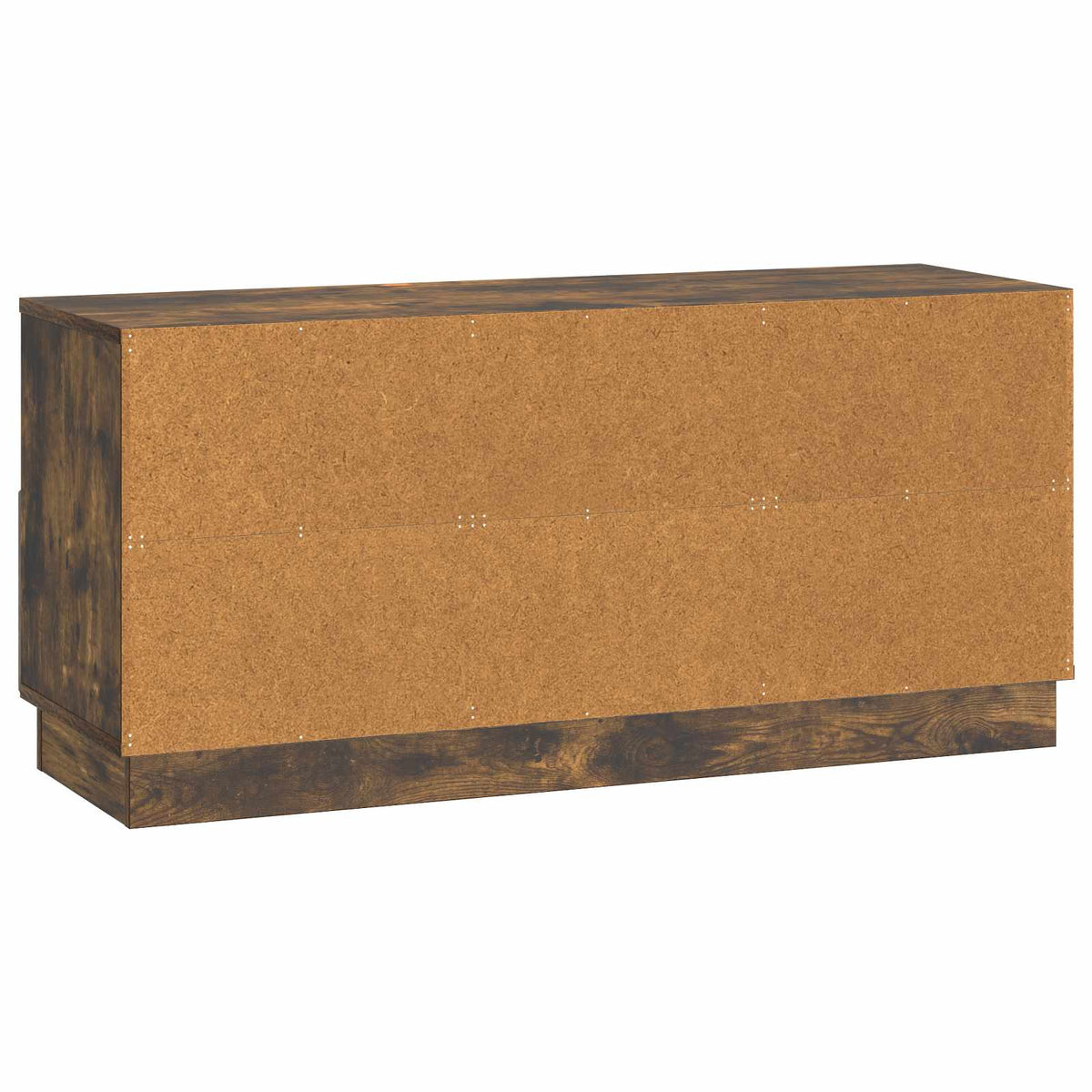 TV-skab med skuffe Røget eg 102 x 34,5 x 47 cm Konstrueret træ
