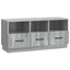 TV-skab Grå sonoma-eg 102 x 34,5 x 47 cm Konstrueret træ