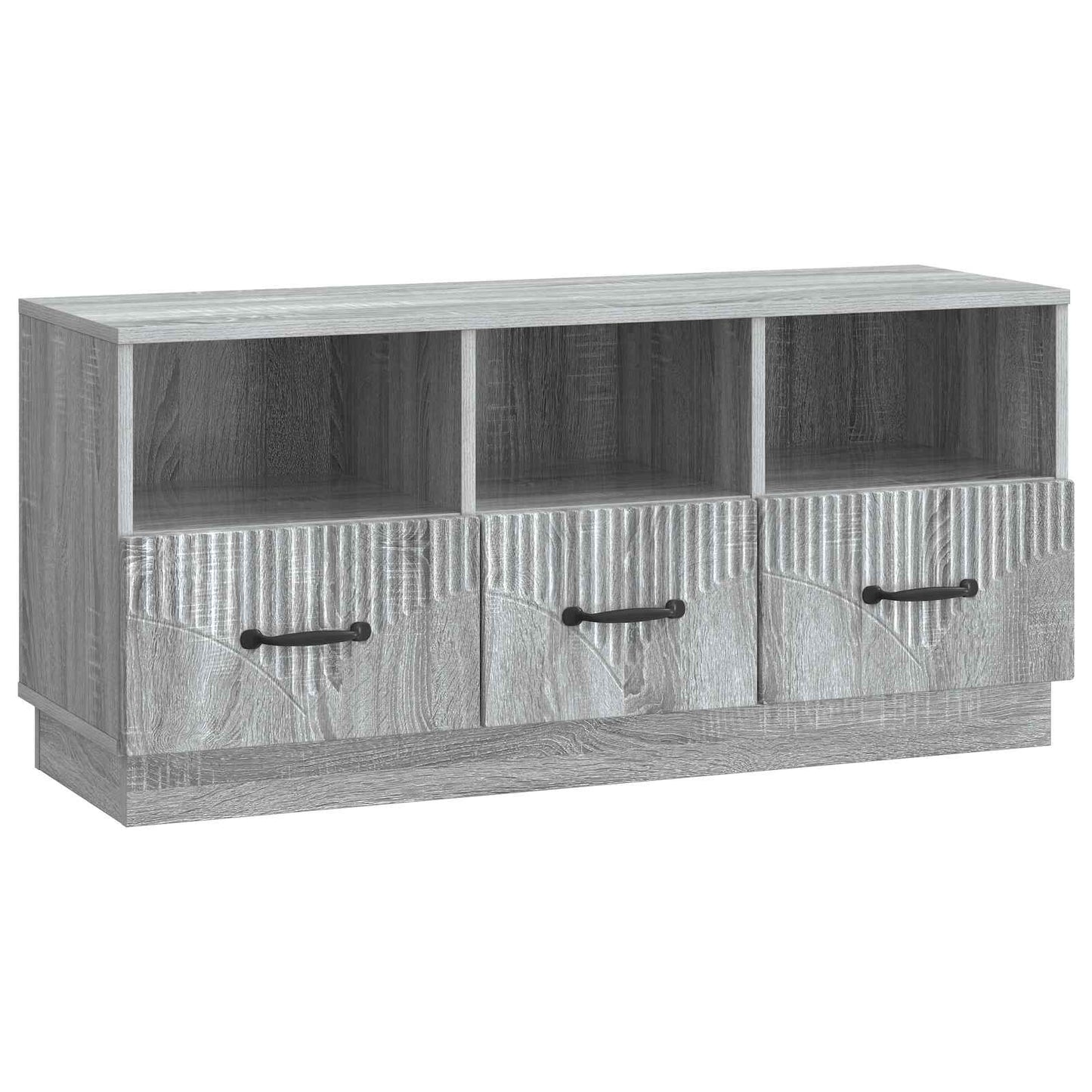 TV-skab Grå sonoma-eg 102 x 34,5 x 47 cm Konstrueret træ