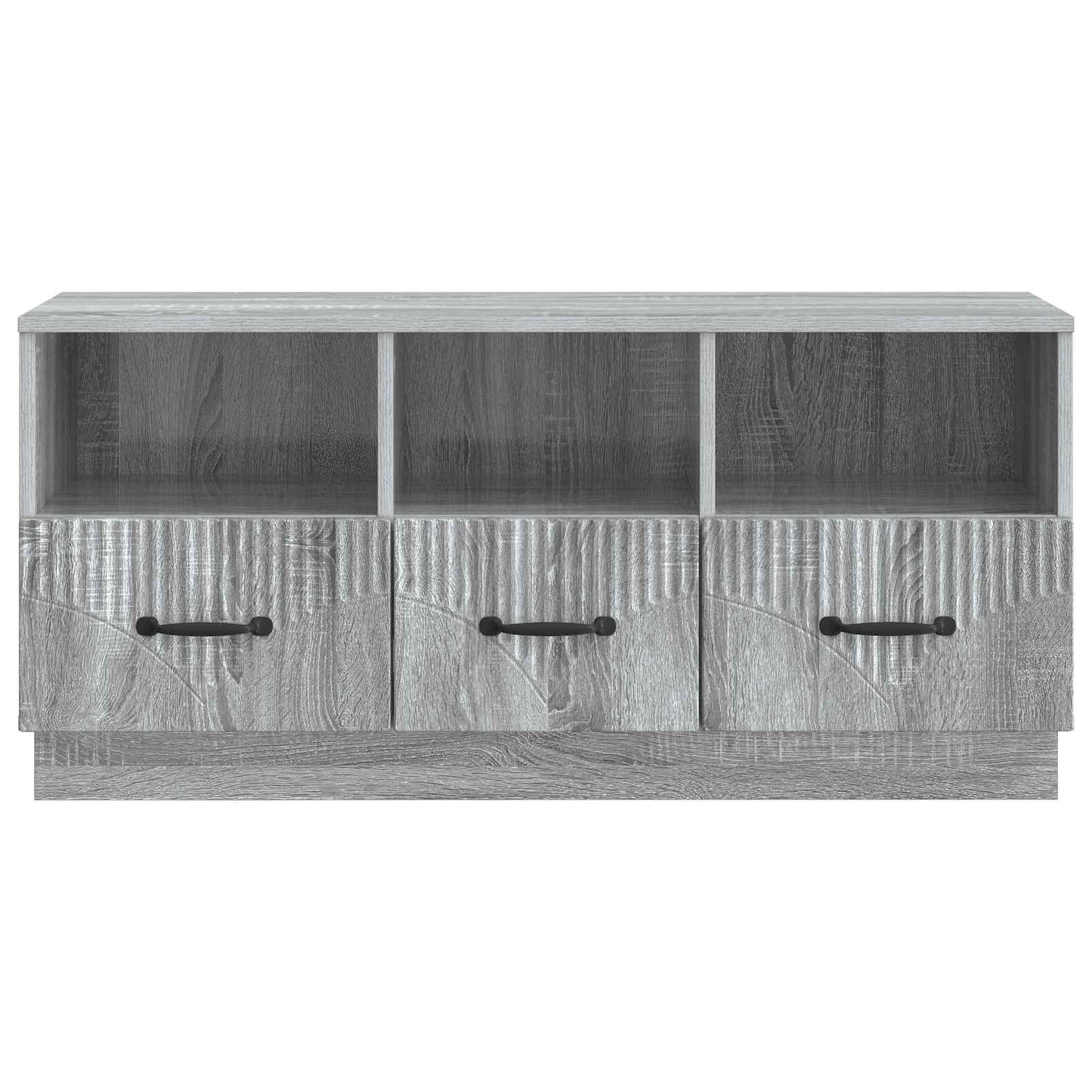 TV-skab Grå sonoma-eg 102 x 34,5 x 47 cm Konstrueret træ