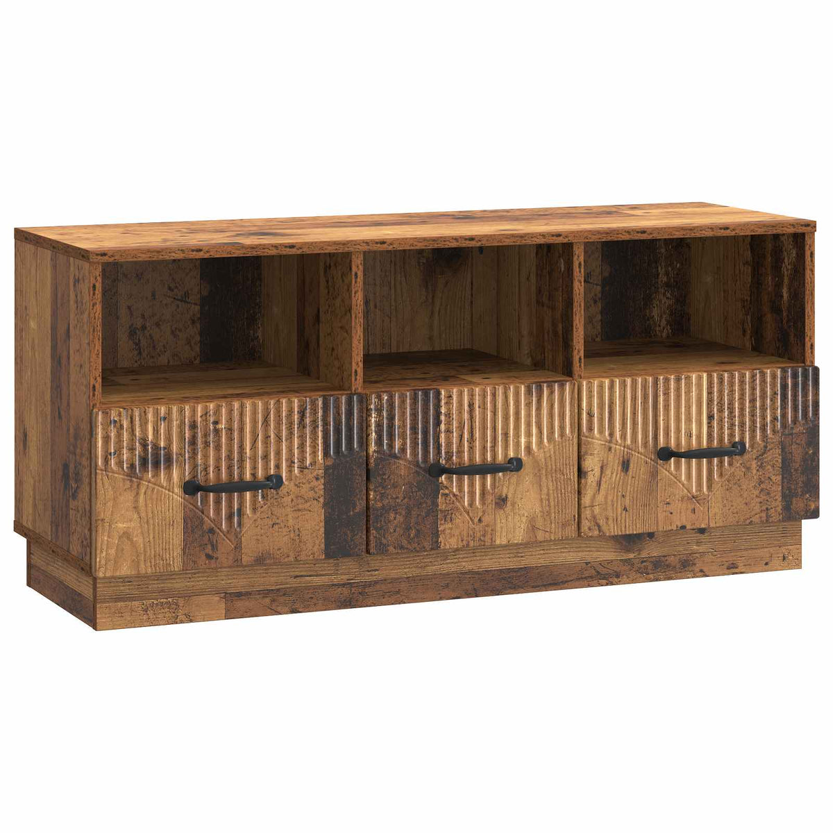TV-skab Gammelt træ 102 x 34,5 x 47 cm Konstrueret træ