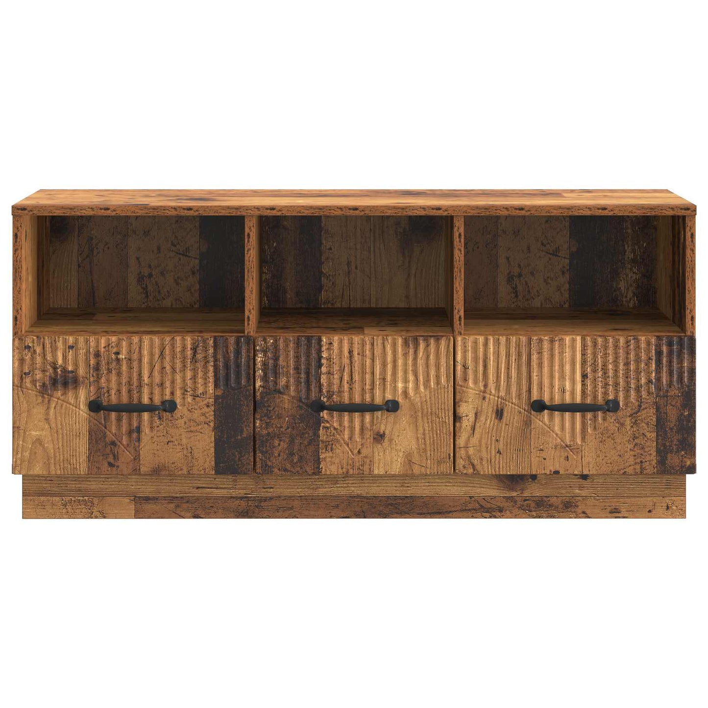 TV-skab Gammelt træ 102 x 34,5 x 47 cm Konstrueret træ